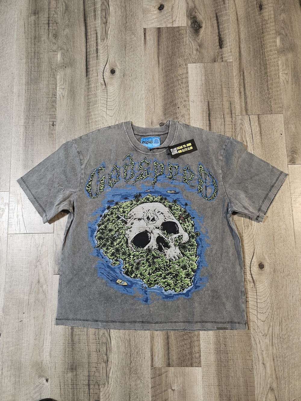 New Godspeed Skull Island Shirt L